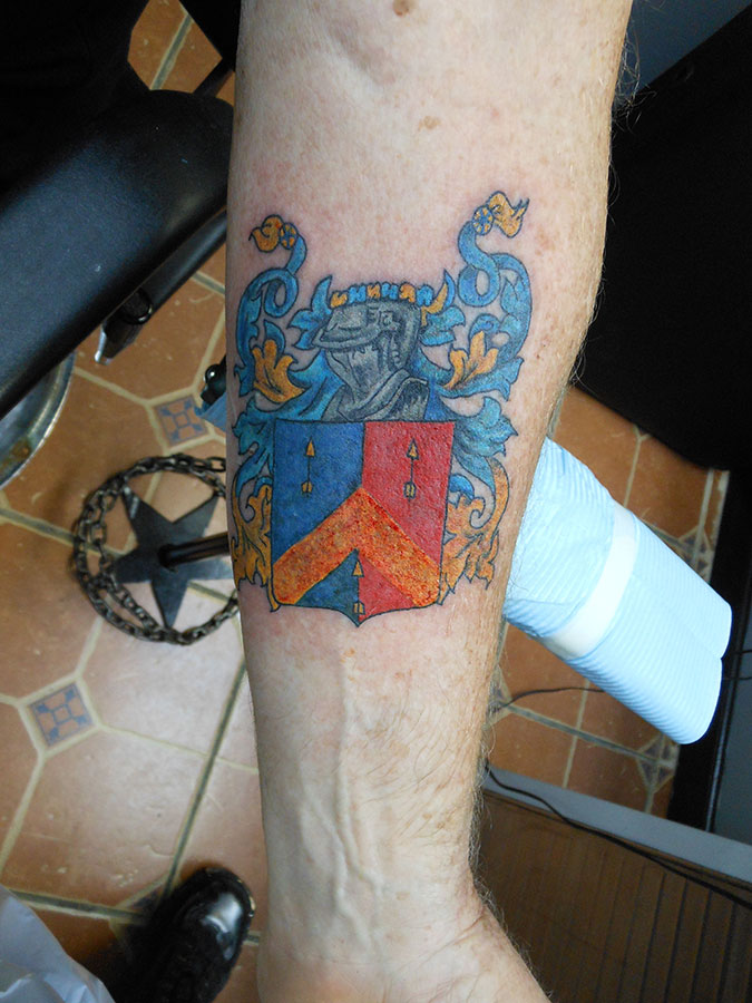 coat of arms timeless tattoos